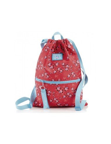 Bolsa Saco Dos Compartimentos Motivo Flowerly