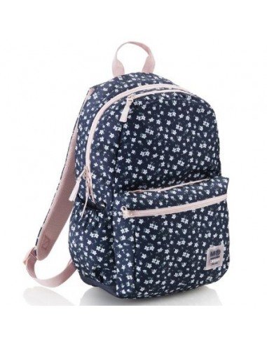 Mochila Doble Compartimento Tokyo Motivo Jazmín