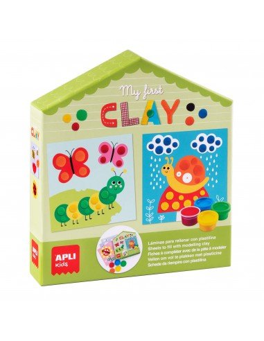 Juego de Plastilinas My First Clay Apli 18866
