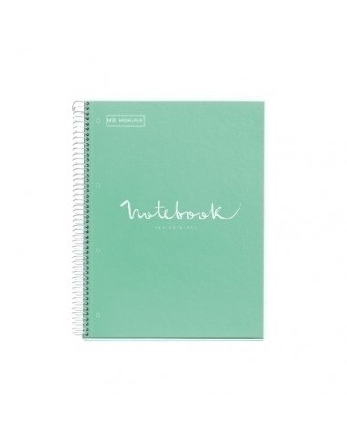 NoteBook Emotions 1 A4 80h Dots Punteado Color Menta