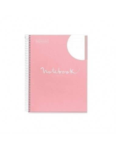 NoteBook Emotions 1 A4 80h Dots Punteado Color Rosa