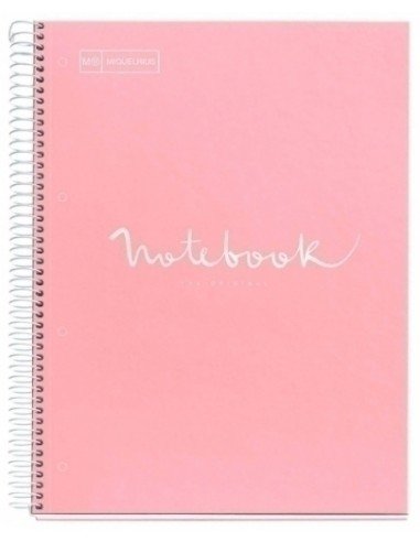 NoteBook Emotions 1 A4 80h Horizontal Color Rosa