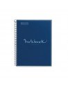 Notebook Emotions Tapa Polipropileno A4 80h Color Azul Marino