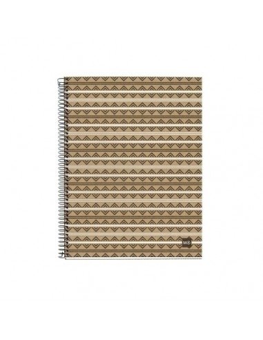 NoteBook Ecoazteca Reciclado A4 120h