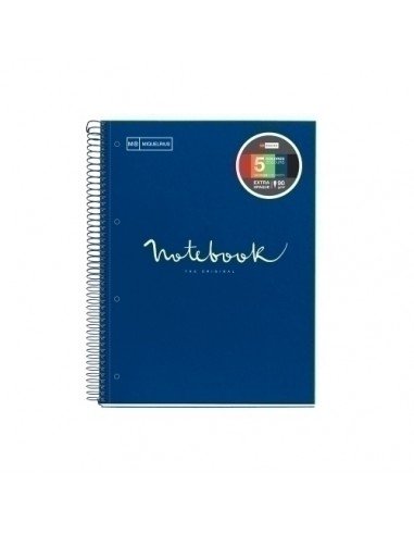 NoteBook Emotions 5 A4 120h Horizontal Color Marino