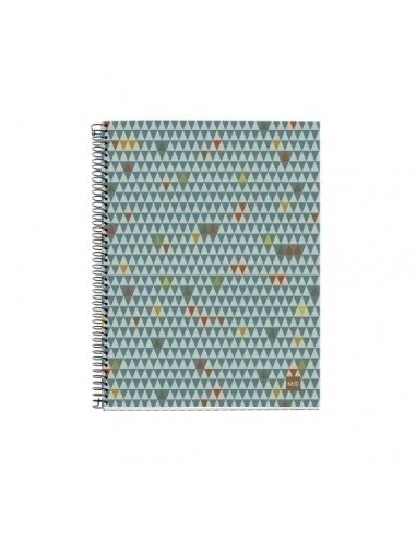 NoteBook Ecotriangulos Reciclado A4 120h