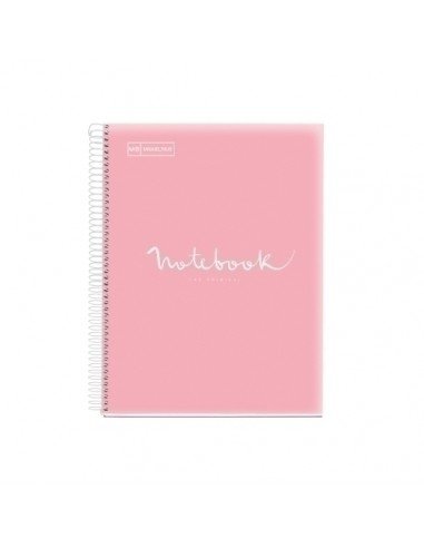NoteBook Emotions 8 A4 160h Caudricula Color Rosa