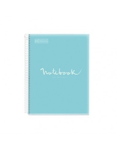 NoteBook Emotions 8 A5 160h Caudricula Color Azul Cielo