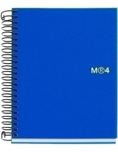 Notebook Tapa Polipropileno A6 140h 5x5 Azul
