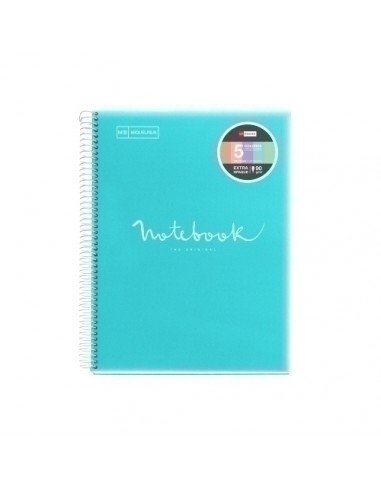 NoteBook Emotions A4 120h Horizontal Color Azul Cielo