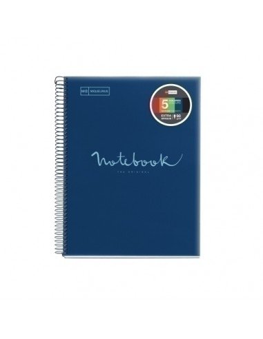 NoteBook Emotions A4 120h Horizontal Color Marino