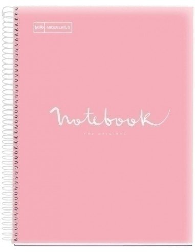 NoteBook Emotions A5 120h Color Rosa