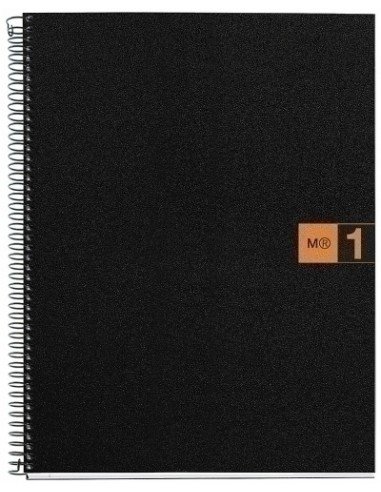 NoteBook Original Polipropileno A4 80 Hojas Color Naranja