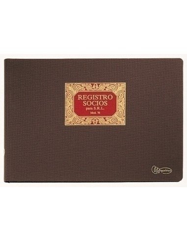 Libro Contabilidad Fº Nº 76 Socios S.R.L.