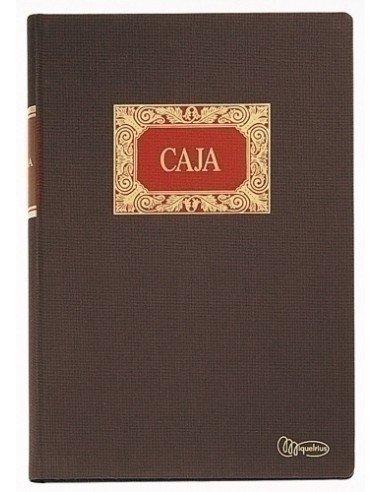 Libro Contabilidad Entradas Salidas Formato 4º Caja Apaisado