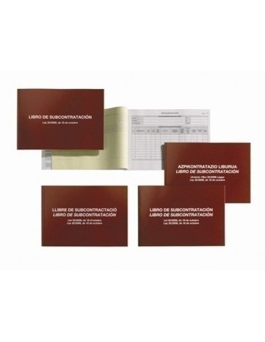Libro Subcontratación Bilingüe Gallego/Castellano