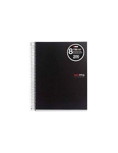 NoteBook Original Polipropileno A5 150h Color Negro